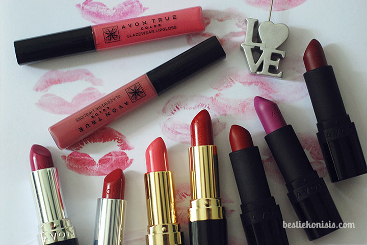 Avon True Color lipsticks